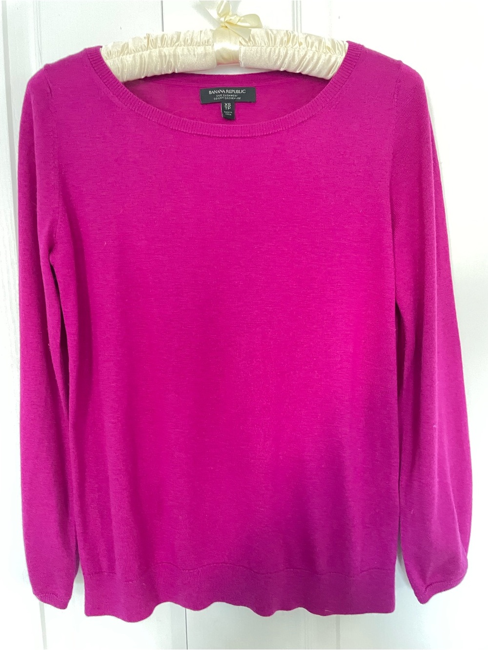 Banana Republic Silk Cashmere Women's  Crewneck Sweater Size XS